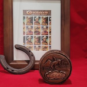 TREASURE CRAFT "Texas" Coin Bank - Vintage